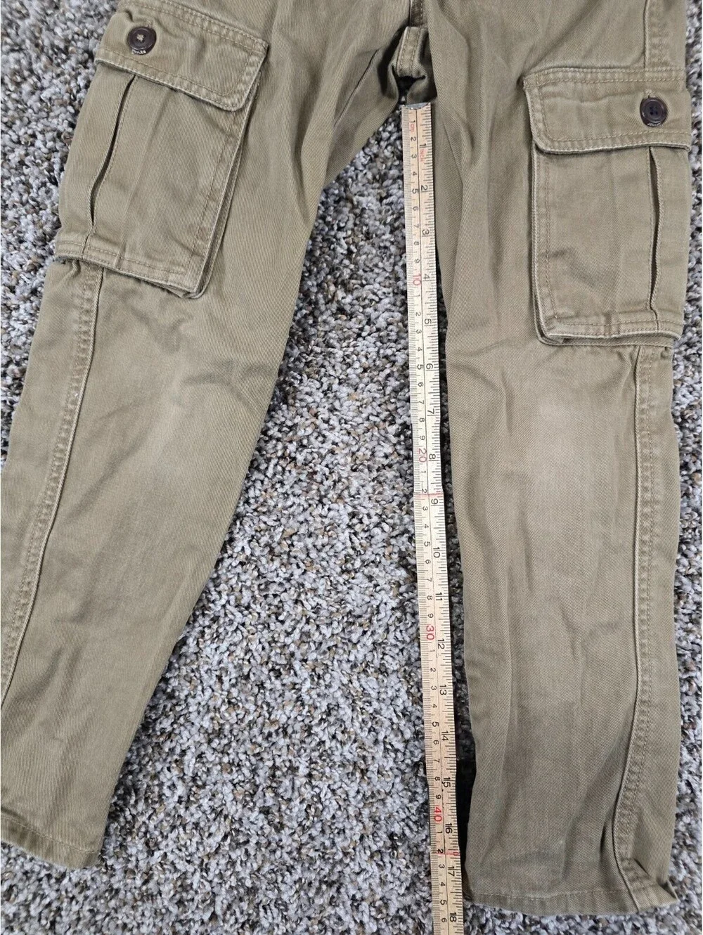Joules Clothing Boys Sz 5 Classic Straight Leg Cargo Khaki Pants Beige Tan
